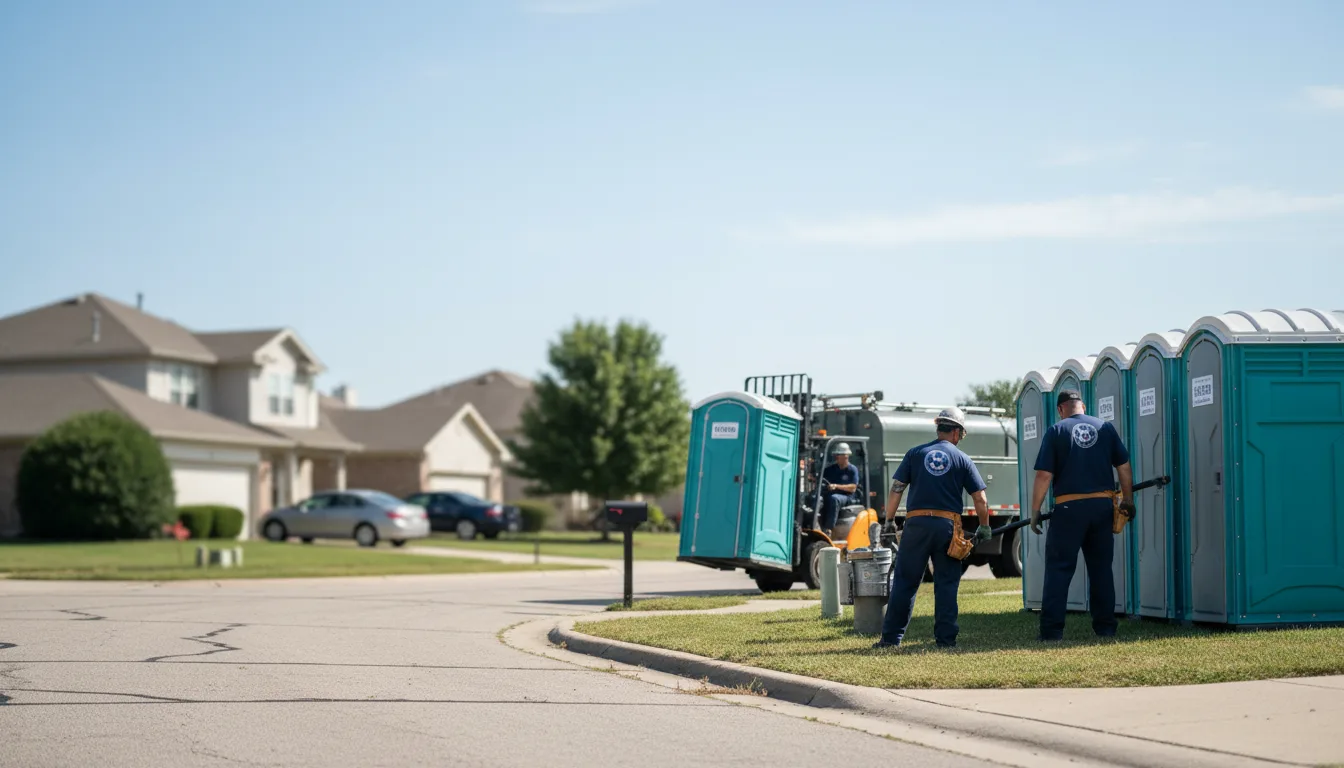 Porta Potty Rental in Pleasanton, CA near me